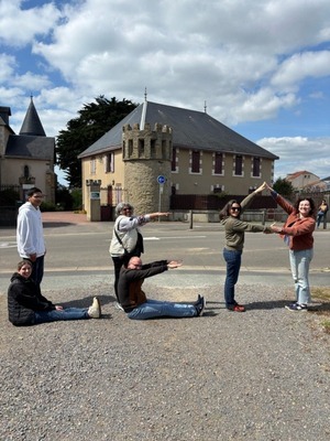 JEU DE PISTE - TALMONT SAINT HILAIRE - BOURGENAY